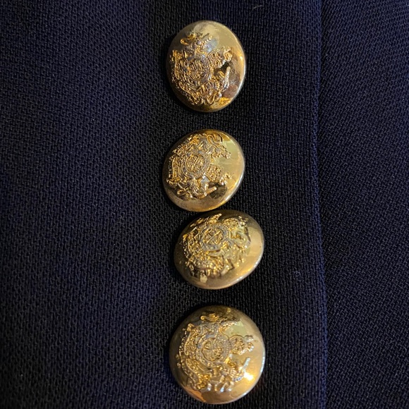 Ralph Lauren Worsted Double Breasted Wool Jacket - Picture 4 of 6